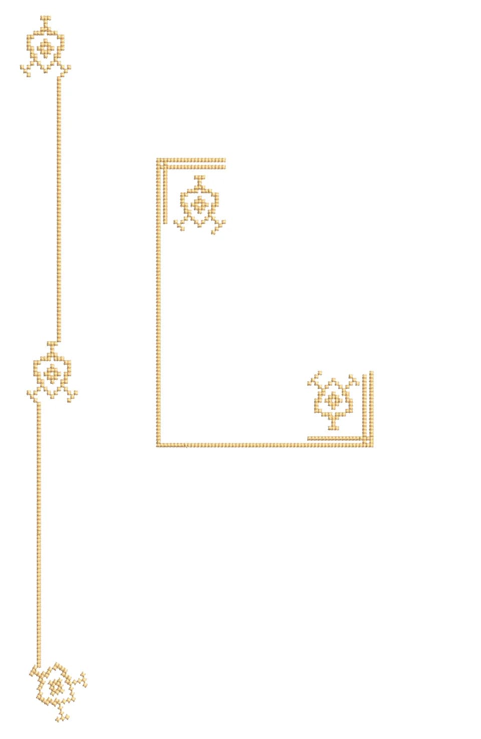 TEC4913 Flap & Pocket Embroidery Design