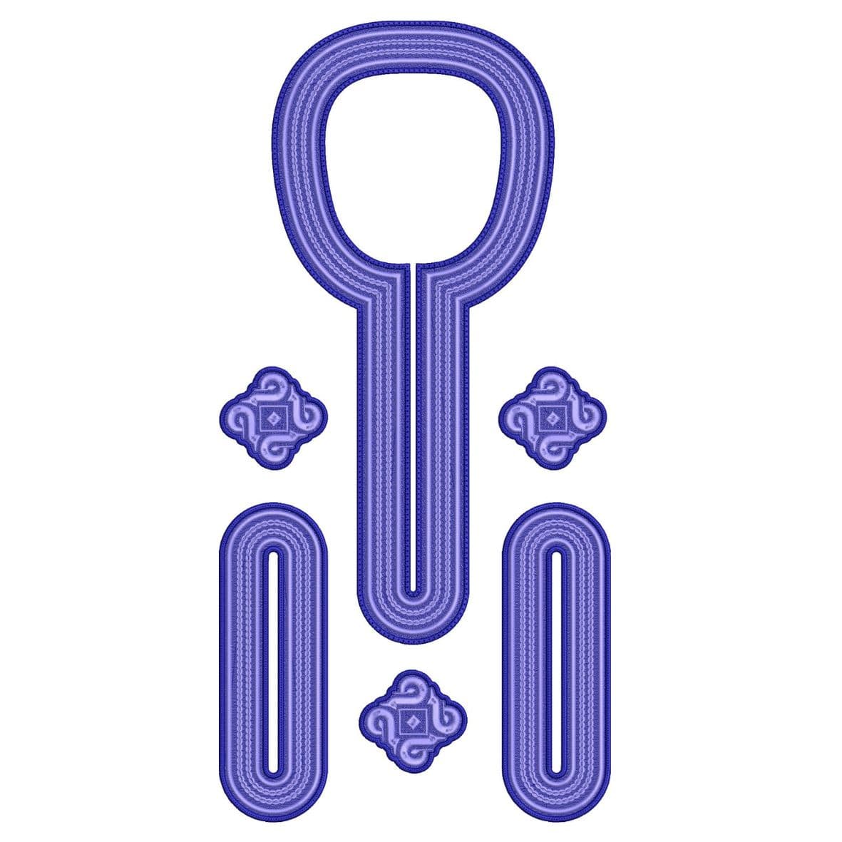 TEC44 Dansiki Embroidery Design