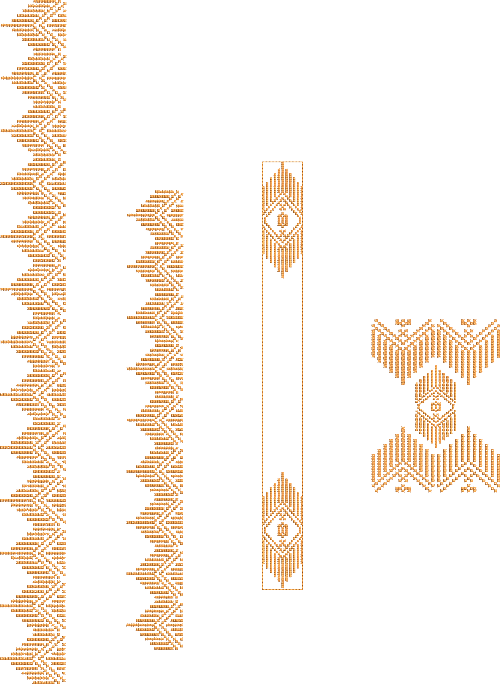 TEC41 Flap, Pocket, Sleeve and Top Tip Embroidery Design